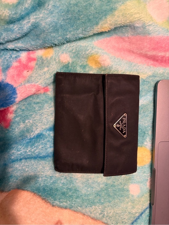 Prada Other - 100 percent authentic Prada Black Nylon Fold Wallet
